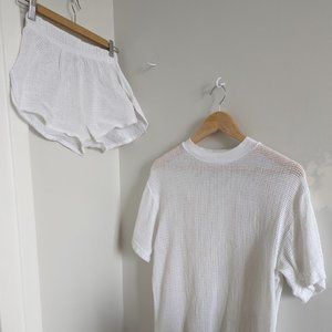 Los Angeles Apparel fishnet two-piece